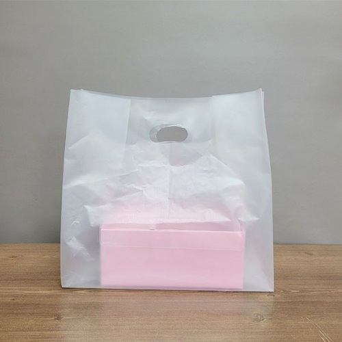 포장 비닐봉투/쇼핑백(빵,족발,반찬가게 배달용)(고급형) 케이크 죽 찜 탕 테이크아웃용