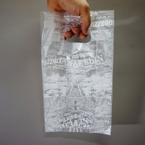 식빵봉투 영자신문 비닐쇼핑백(3가지사이즈/100장)