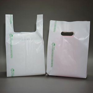 생분해 친환경 자연분해 봉투 쇼핑백 썩는비닐