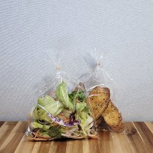 비접착 opp 빵 과자 한과 야채포장  3가지 사이즈/250매 타공opp봉투